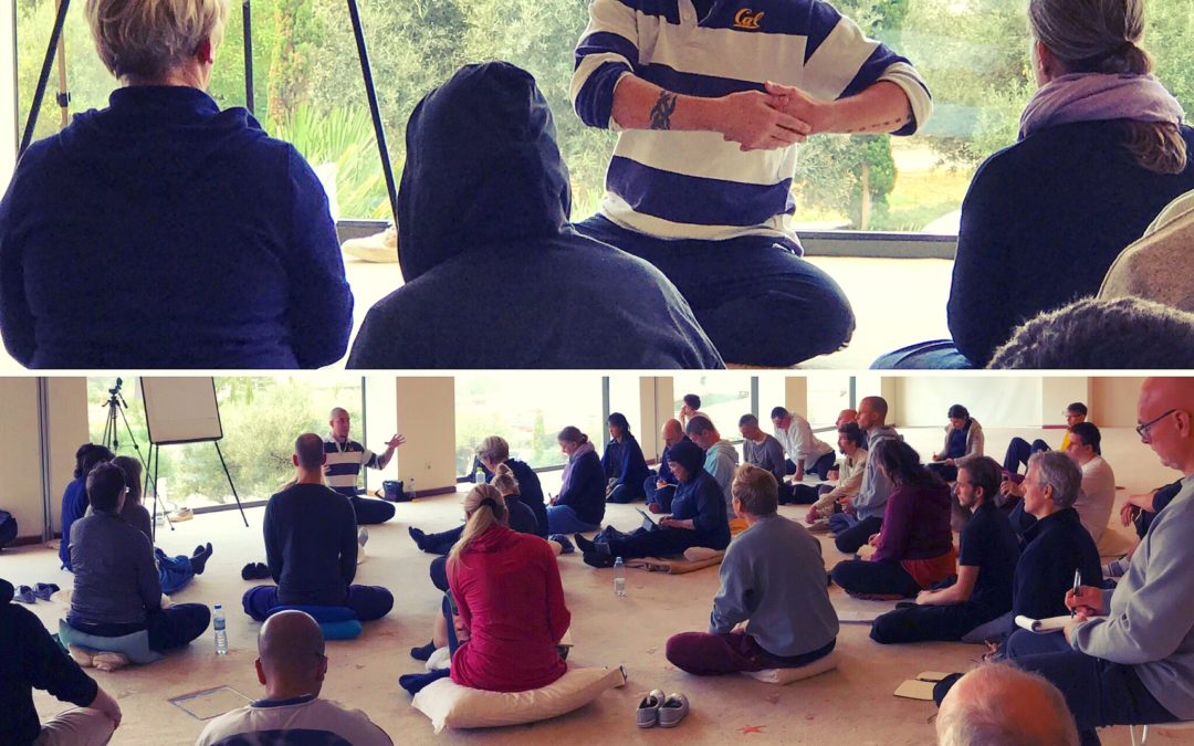 Teaching Nei Gong in the Algarve